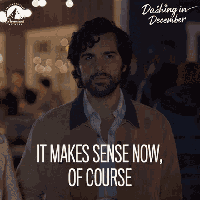It Makes Sense Now Of Course Heath Ramos GIF