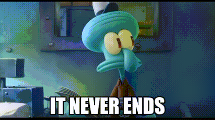 It Never Ends It Doesnt Stop GIF