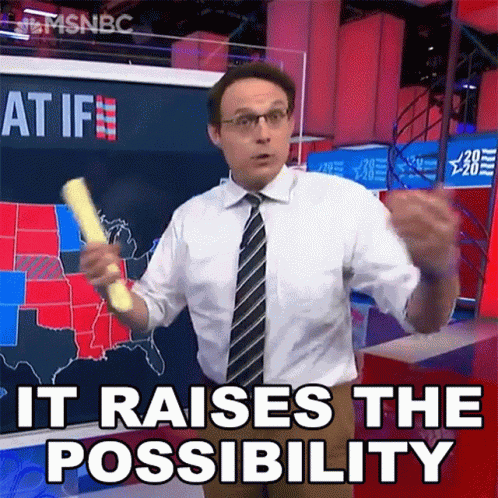 It Raises The Possibility Steve Kornacki GIF
