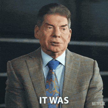 It Was A Big Success Vince Mcmahon GIF