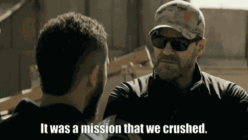 It Was A Mission That We Crushed Jason Hayes GIF
