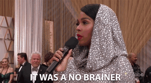 It Was A No Brainer Of Course GIF