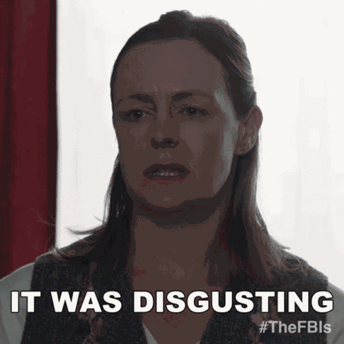 It Was Disgusting Denise Turner GIF