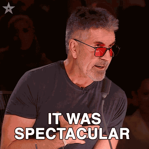 It Was Spectacular Simon Cowell GIF