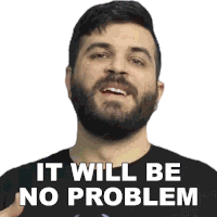 It Will Be No Problem Andrew Baena Sticker
