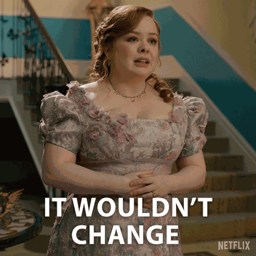 It Wouldn'T Change Anything Penelope Bridgerton GIF