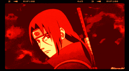 Itachi Uchiha Red GIF