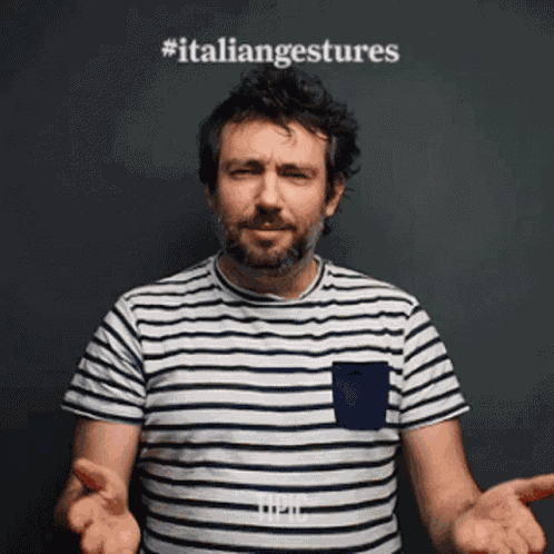 Italian Gestures Whoo GIF