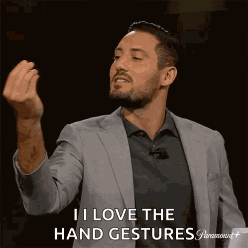 Italian Hand Gesture Nico Cantor GIF