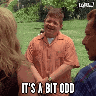 Its A Bit Odd Strange GIF
