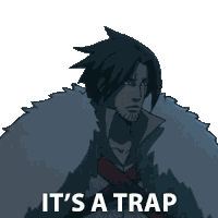 Its A Trap Trevor Belmont Sticker