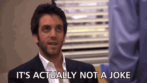 It'S Actually Not A Joke Ryan Bailey Howard GIF