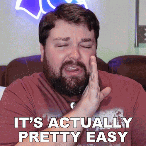 Its Actually Pretty Easy Brian Hull GIF