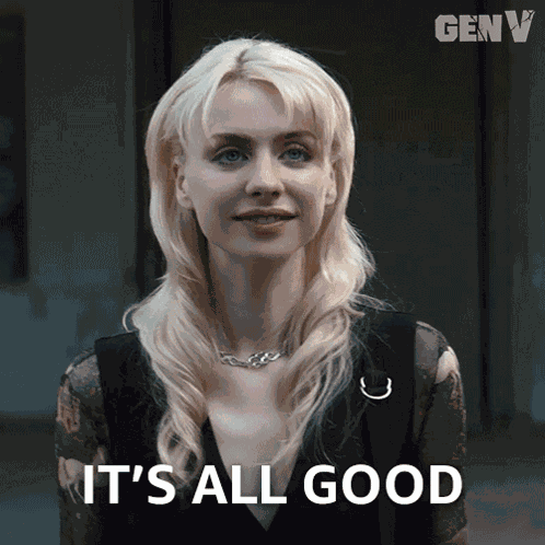 It'S All Good Cate Dunlap GIF