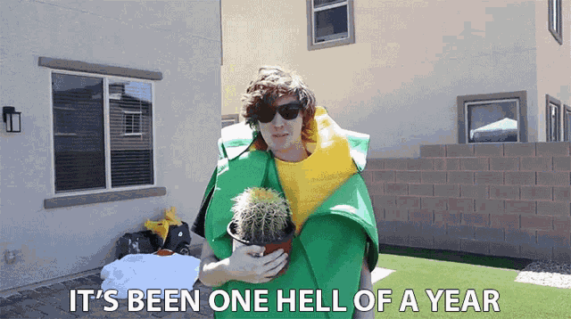 Its Been One Hell Of A Year Its Been A Helluva Year GIF