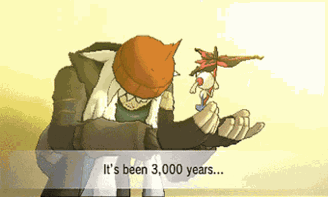Its Been3000years Pokemon GIF