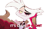 Its Cash Up Front Angel Dust Sticker