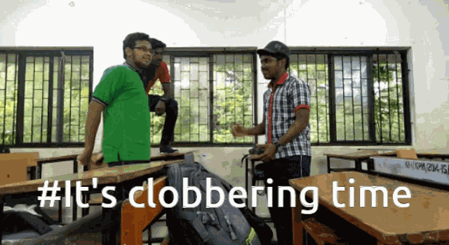 Its Clobbering Time GIF