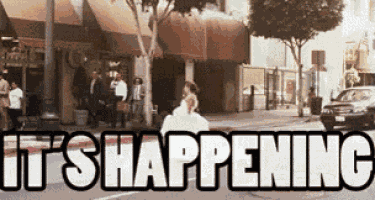 It'S Happening - Bridesmaids GIF