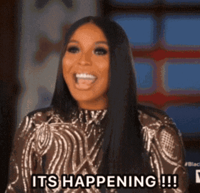 Its Happening Happy GIF