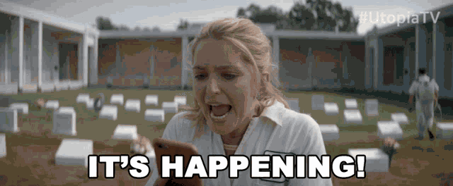 Its Happening Jessica Rothe GIF