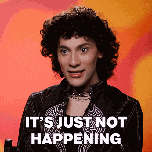 It'S Just Not Happening Jewels Sparkles GIF
