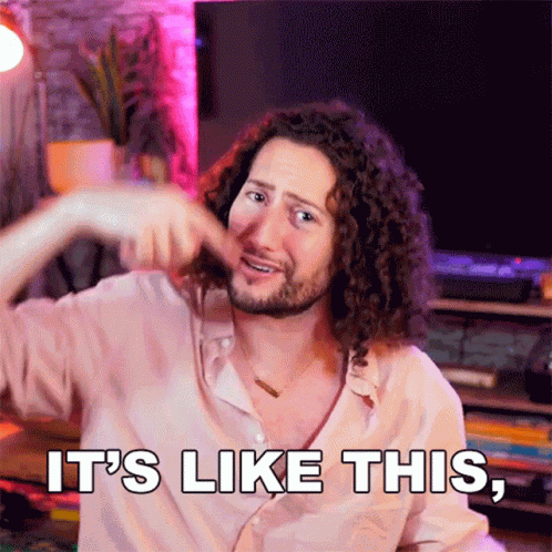 Its Like This You Know What I Mean GIF