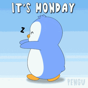 Its Monday Tired GIF