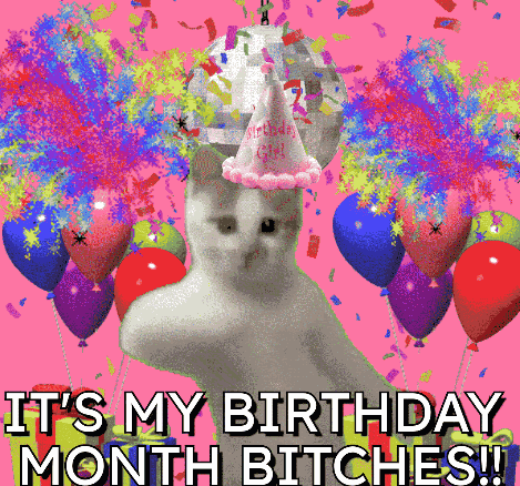 Its My Birthday Birthday Month GIF