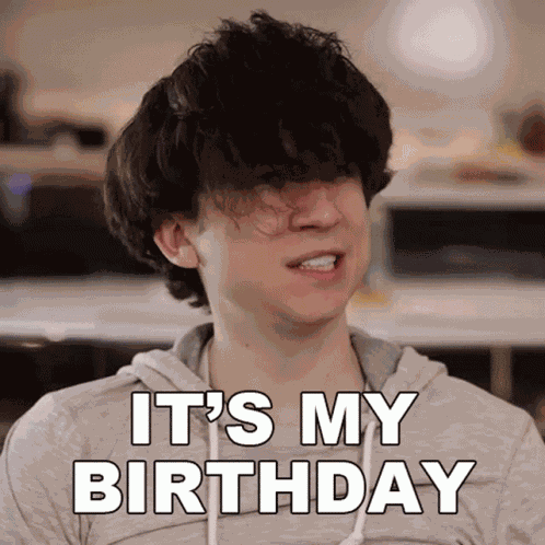 Its My Birthday Daniel Thrasher GIF