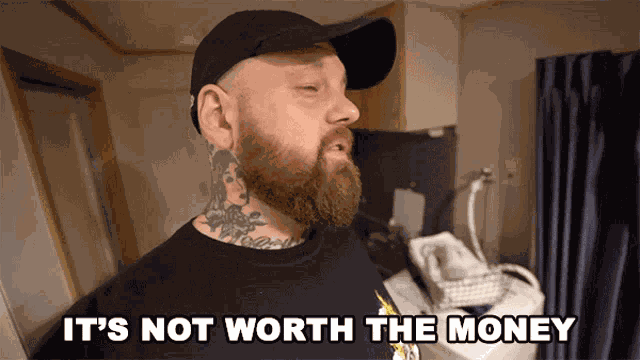 Its Not Worth The Money Teddy Safarian GIF
