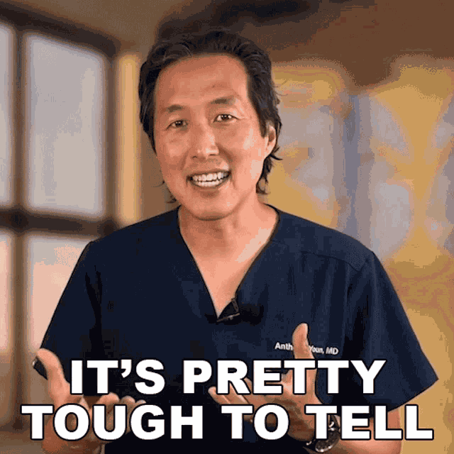 Its Pretty Tough To Tell Dr Tony Youn GIF