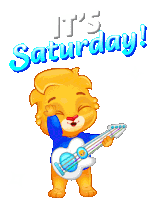 Its Saturday Happy Saturday Sticker