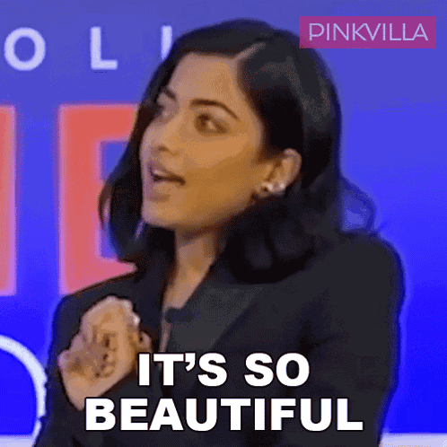 It'S So Beautiful Rashmika Mandanna GIF