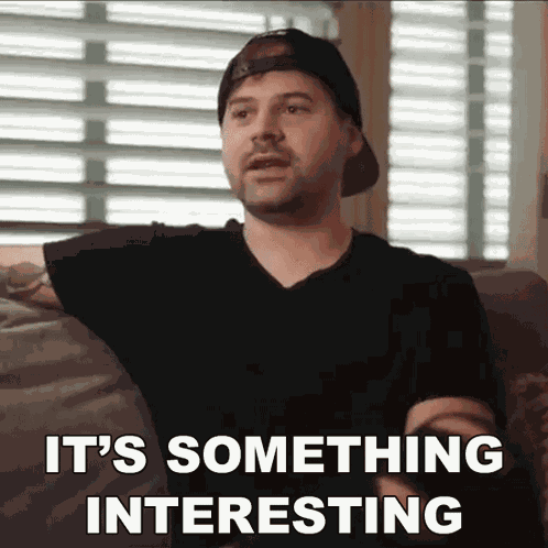 It'S Something Interesting Jared Dines GIF