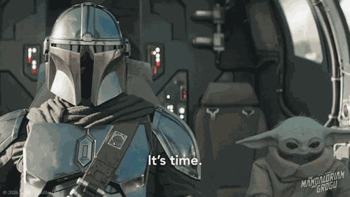 It'S Time The Mandalorian GIF