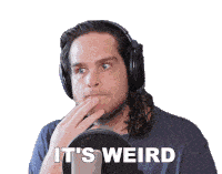 Its Weird Its Really Weird Sticker