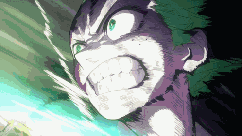 Izuku Rising My Hero Academia GIF
