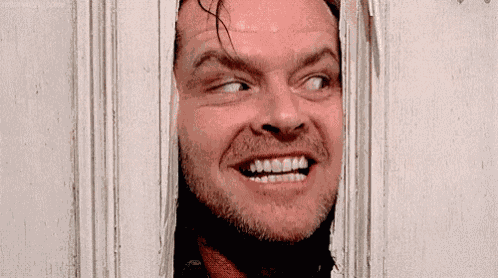 Jack Nicholson The Shining GIF
