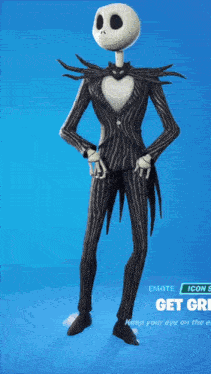 Jack Skellington Griddy GIF