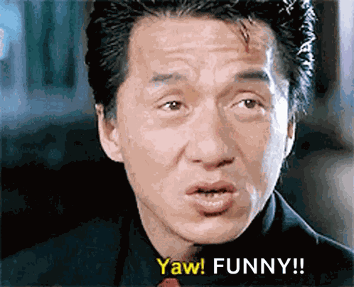 Jackie Chan Yaw GIF