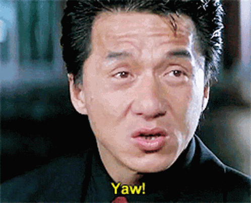 Jackie Chan Yaw GIF