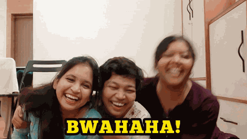Jagyasini Friends Bwahahaha GIF