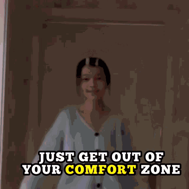 Jagyasini Singh Just Gt Out Of Your Comfort Zone GIF