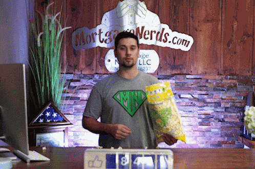 Jake Mortgage Nerds Get Your Popcorn Ready GIF