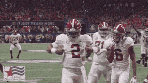 Jalen Hurts Alabama Crimson Tide Football GIF
