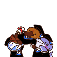 James Cook University Graduation Sticker