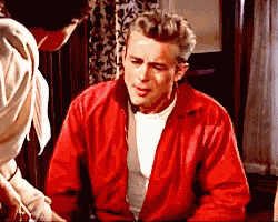 James Dean Angry GIF