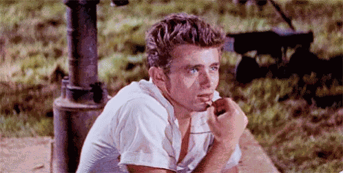 James Dean Stare GIF