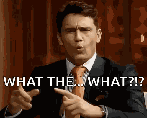 James Franco Wait What GIF